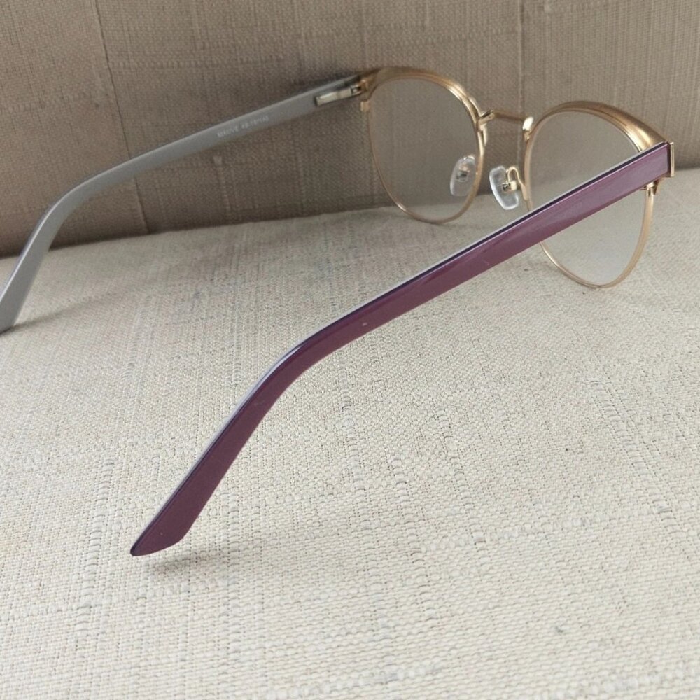 ST. Moritz Women Eyeglasses Frame ROXIE Eye Wear MAUVE 49[]19 140 Glasses Frame - Picture 5 of 12